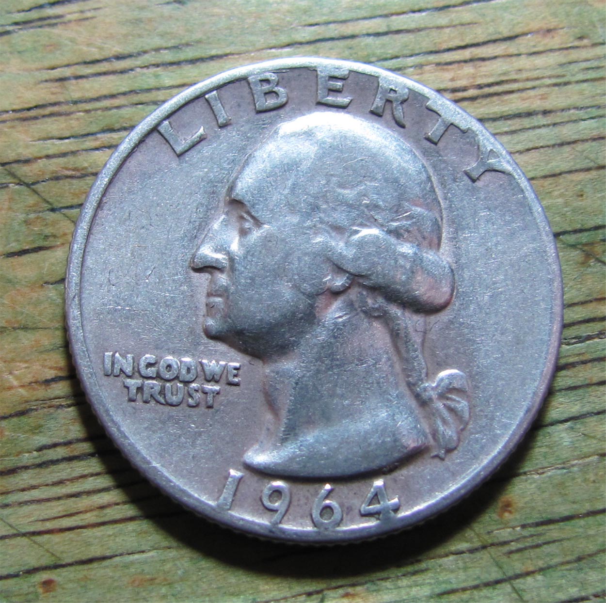 1964-Quarter-Pocket-Piece-Grade